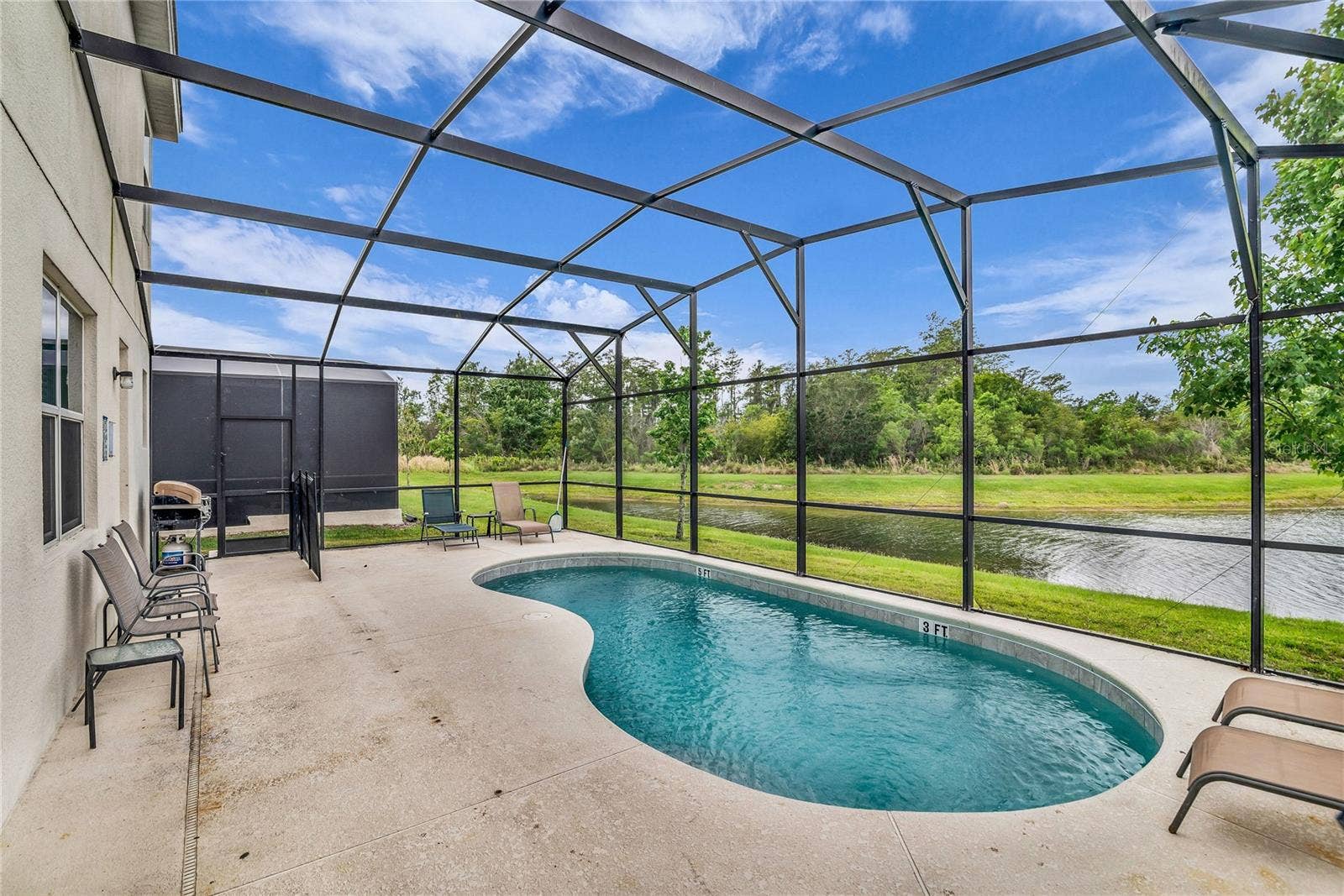 2576 SHANTI DRIVE, Kissimmee, FL 34746 Pool view of lake