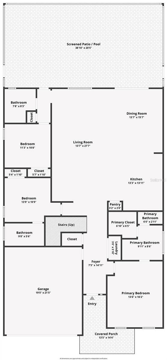 2576 SHANTI DRIVE, Kissimmee, FL 34746 Floor plan