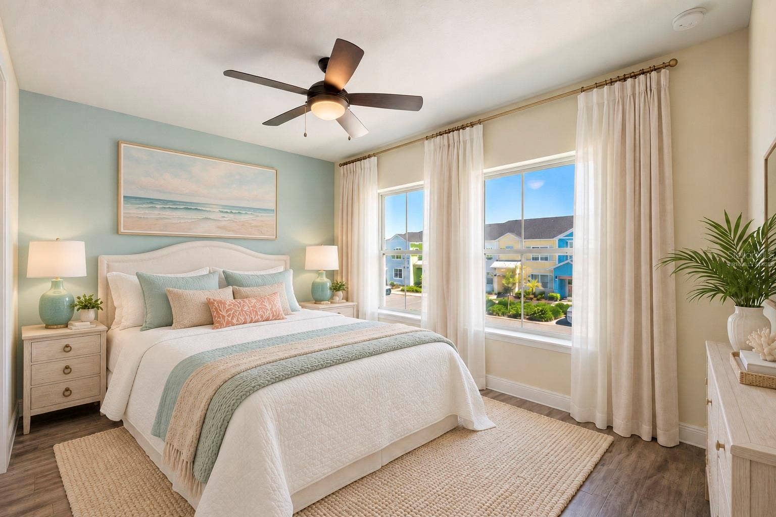 2910 CASTAWAY LANE, Kissimmee, FL 34747 Bedroom 2 upstairs (virtually staged)