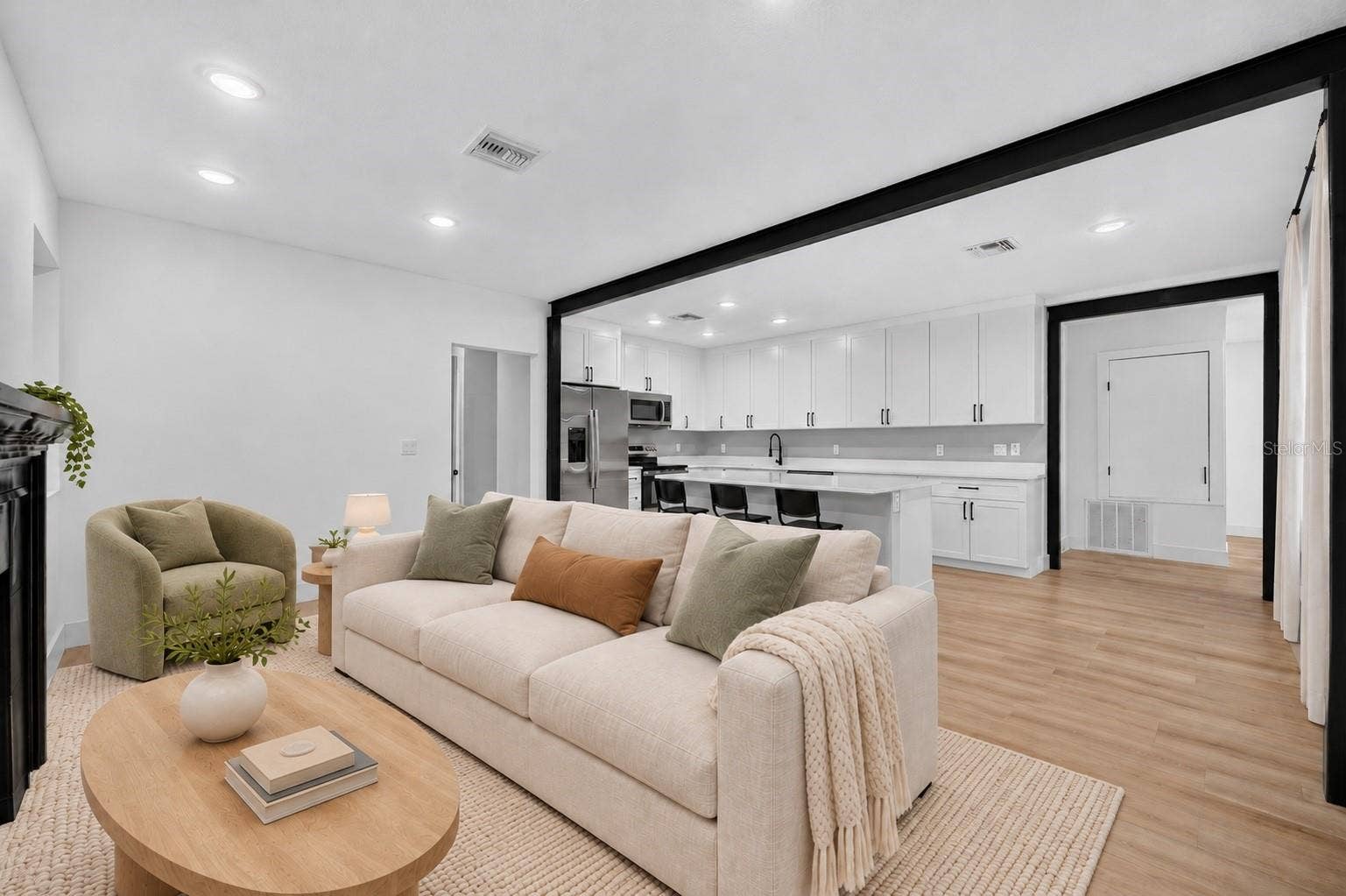 1741 LYNDALE BOULEVARD, Maitland, FL 32751 Living Room - KitchenVirtually Sataged