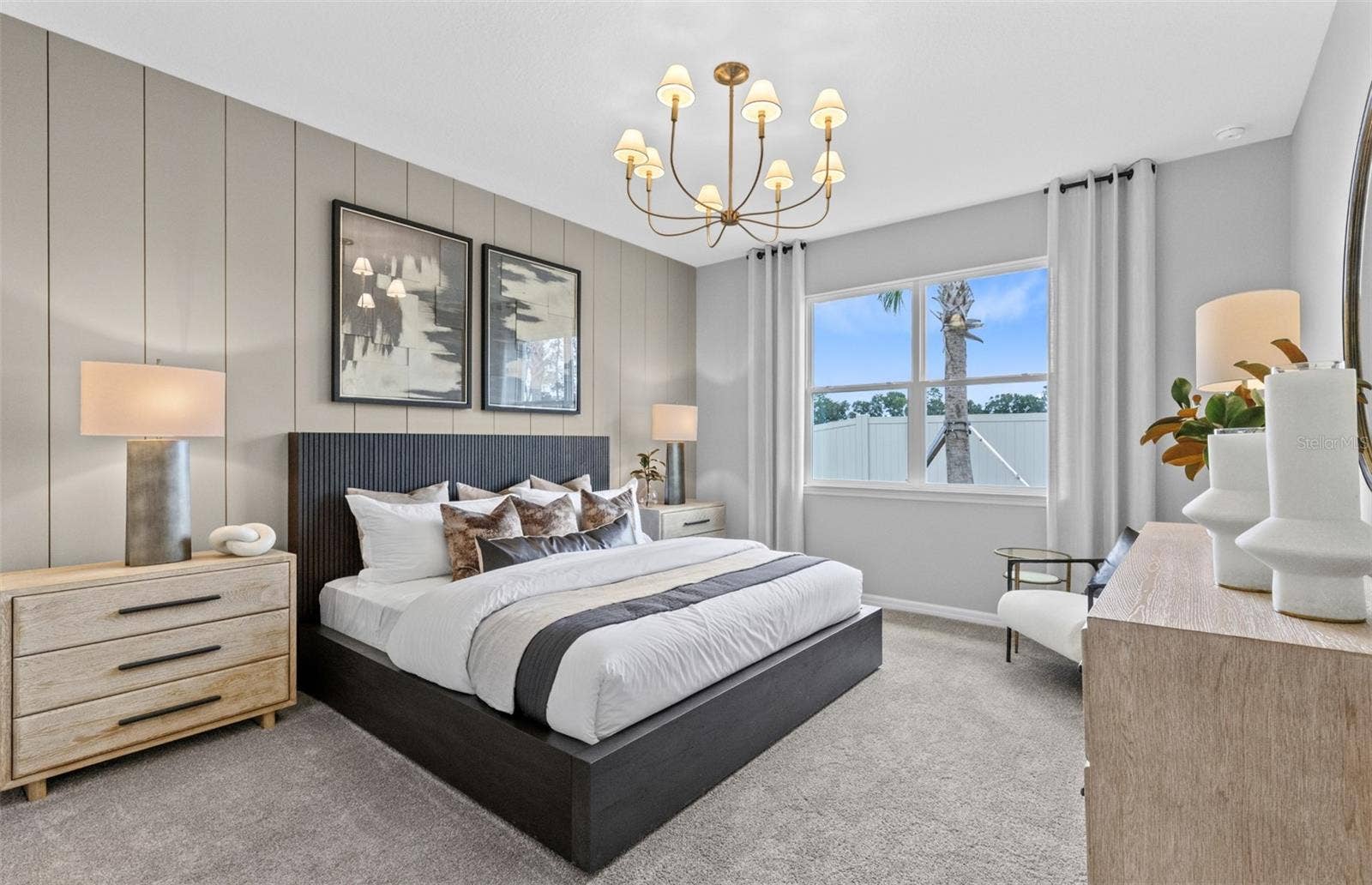 Model Home Design Only. Pictures and furnishings are for illustrative purposes only. Elevations, colors and options may vary. Furniture is for model home staging only.
