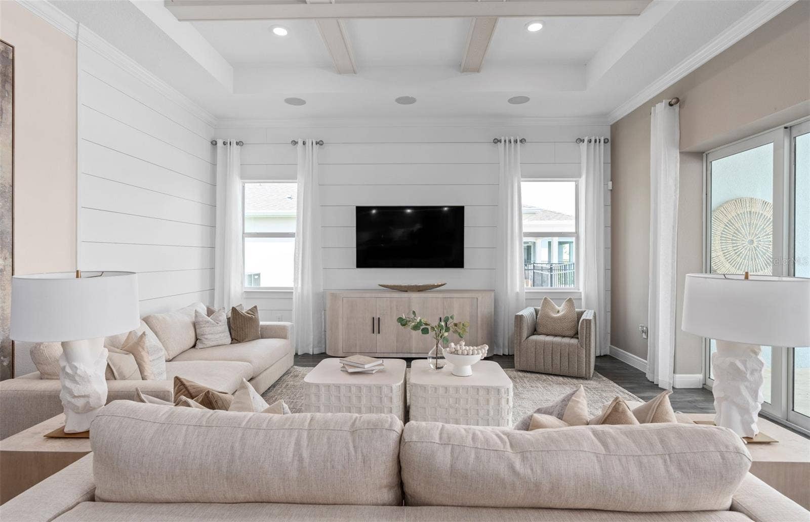 Model Home Design Only. Pictures and furnishings are for illustrative purposes only. Elevations, colors and options may vary. Furniture is for model home staging only.