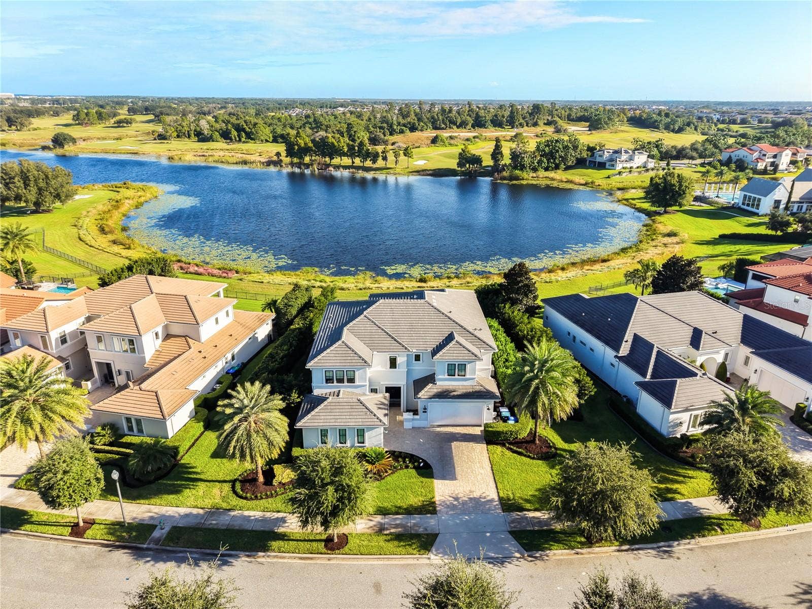 15633 PANTHER LAKE DRIVE, Winter Garden, FL 34787 Aerial View of Home
