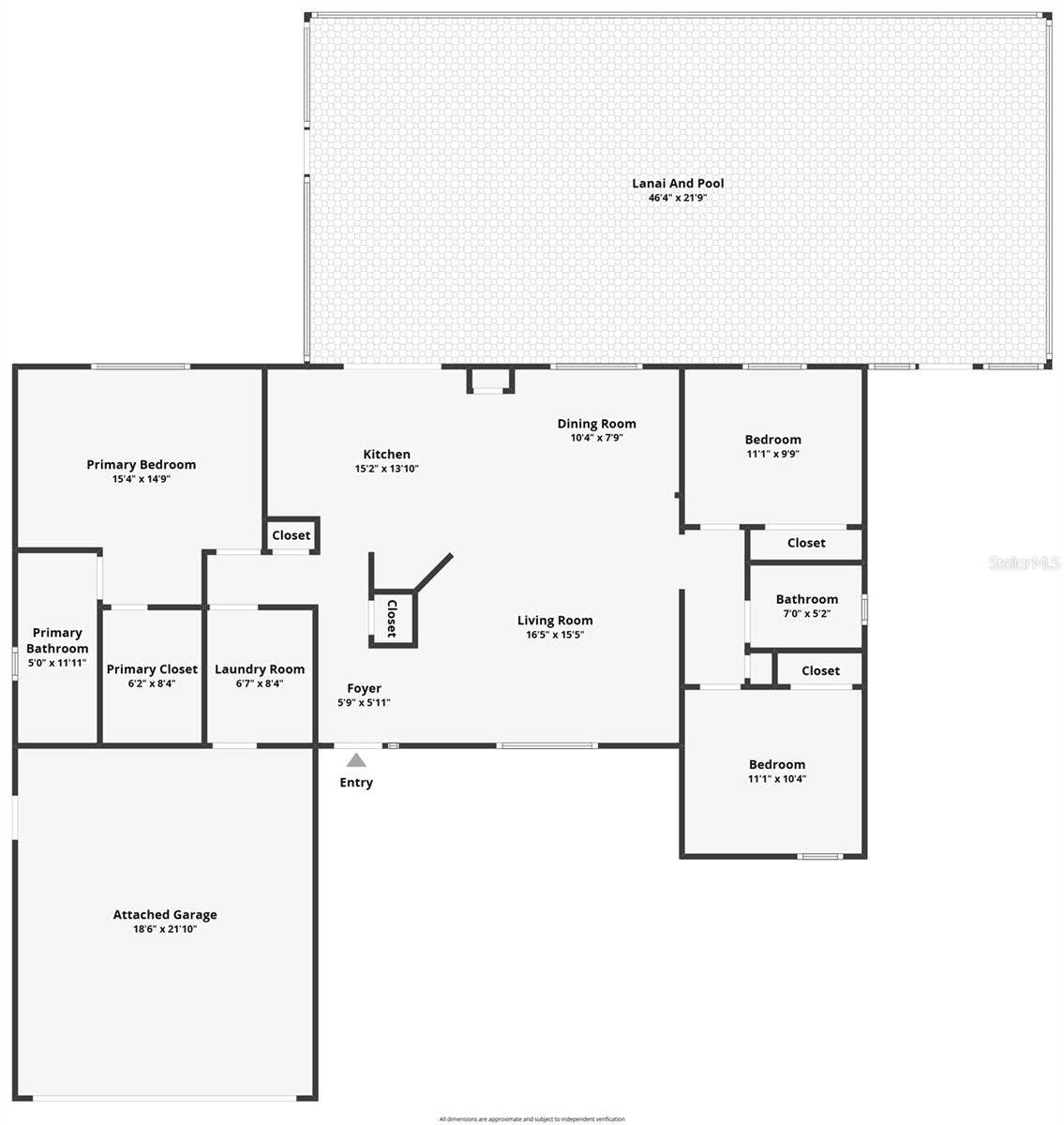 11 CARNATION COURT E, Homosassa, FL 34446 Explore the split layout and indoor-outdoor flow.