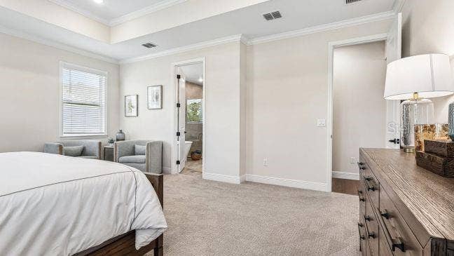 Model home - actual features may vary.