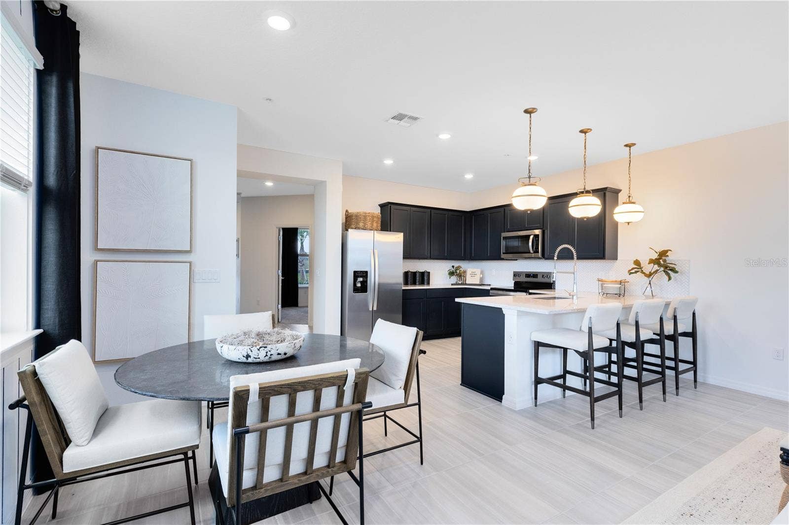 Model Home Design Only. Pictures and furnishings are for illustrative purposes only. Elevations, colors and options may vary. Furniture is for model home staging only.