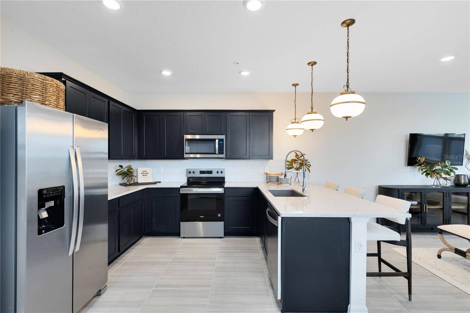 Model Home Design Only. Pictures and furnishings are for illustrative purposes only. Elevations, colors and options may vary. Furniture is for model home staging only.