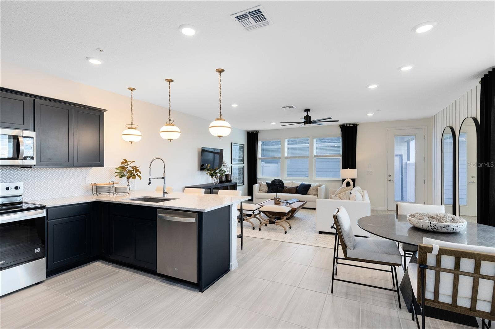 Model Home Design Only. Pictures and furnishings are for illustrative purposes only. Elevations, colors and options may vary. Furniture is for model home staging only.