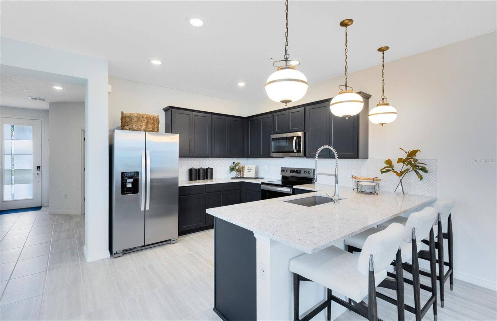 Model Home Design Only. Pictures and furnishings are for illustrative purposes only. Elevations, colors and options may vary. Furniture is for model home staging only.