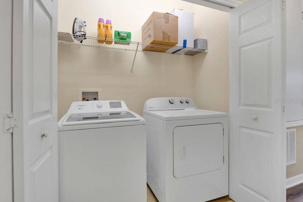 Laundry Upstairs