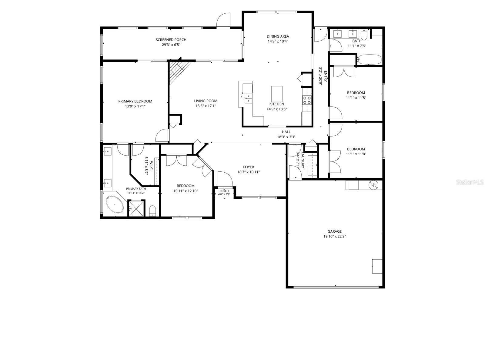 1009 CORKWOOD DRIVE, Oviedo, FL 32765 Floor Plan