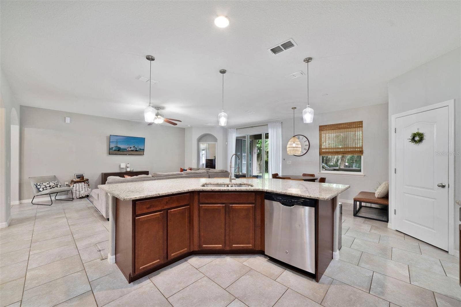 611 MEADOW SAGE DRIVE, Deland, FL 32724 Open Kitchen.