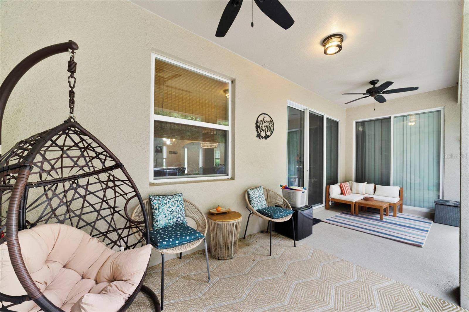 611 MEADOW SAGE DRIVE, Deland, FL 32724 Covered Lanai.
