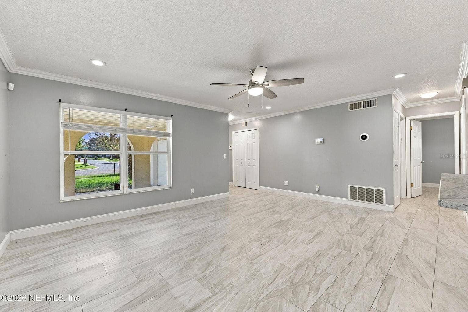 Living Area and Dining Area