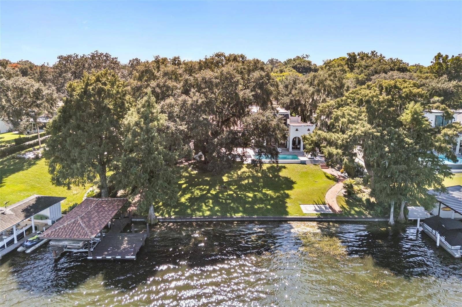541 VIRGINIA DRIVE, Winter Park, FL 32789 Aerial view of home
