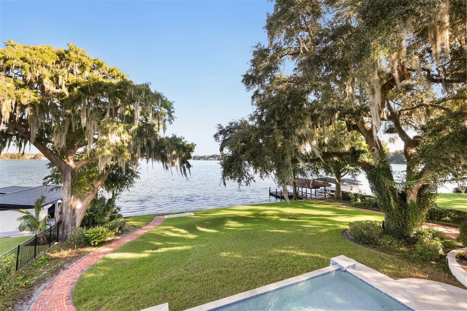 541 VIRGINIA DRIVE, Winter Park, FL 32789 Backyard views over Lake Virginia