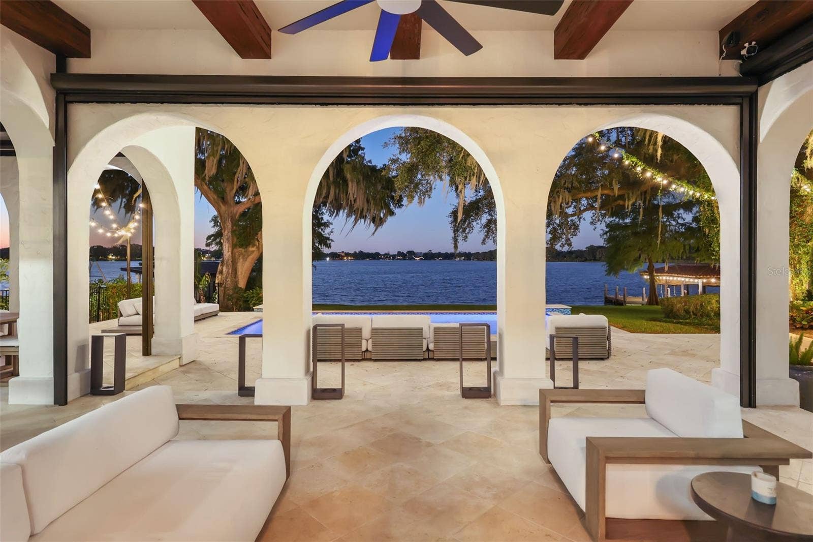 541 VIRGINIA DRIVE, Winter Park, FL 32789 Twilight vibes by the lanai