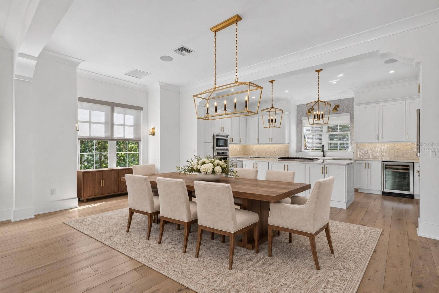 1900 SUNSET DRIVE, Winter Park, FL 32789 Dining room - kitchenVirtually Staged