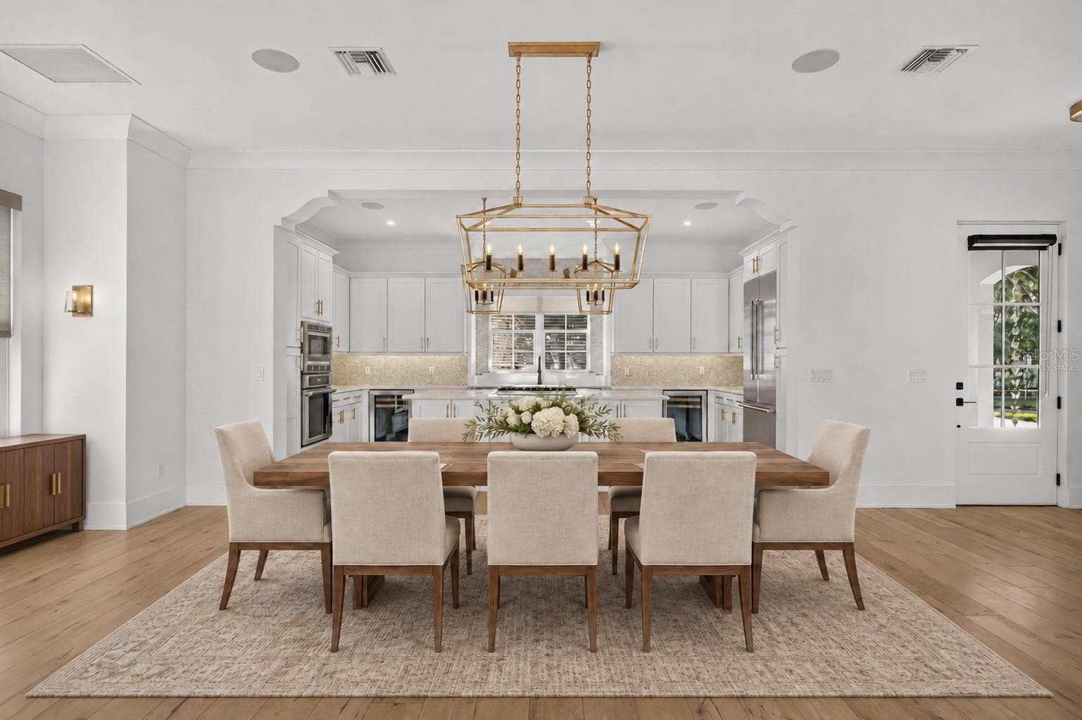 1900 SUNSET DRIVE, Winter Park, FL 32789 Dining room - kitchenVirtually Staged