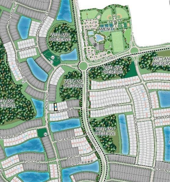 5685 Seagrape Lane Site Map