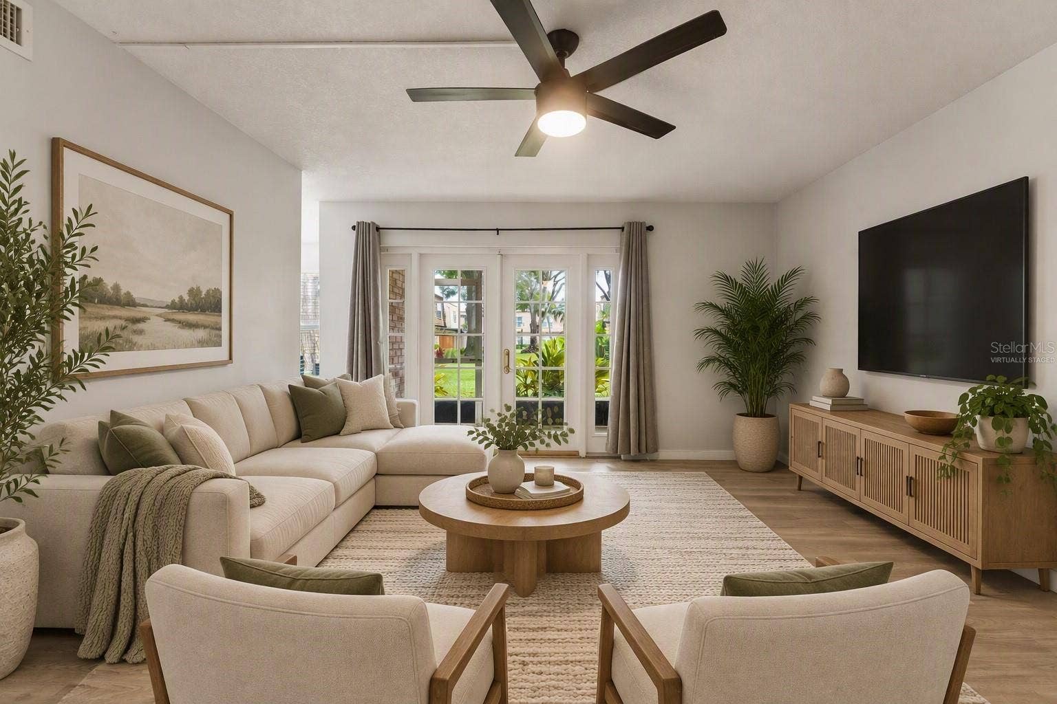 200 ST ANDREWS BOULEVARD, #906, Winter Park, FL 32792 Virtually Staged Living Room