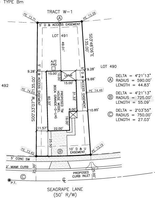 5691 SEAGRAPE LANE, Kissimmee, FL 34758 5691 Seagrape Lane Plot Plan