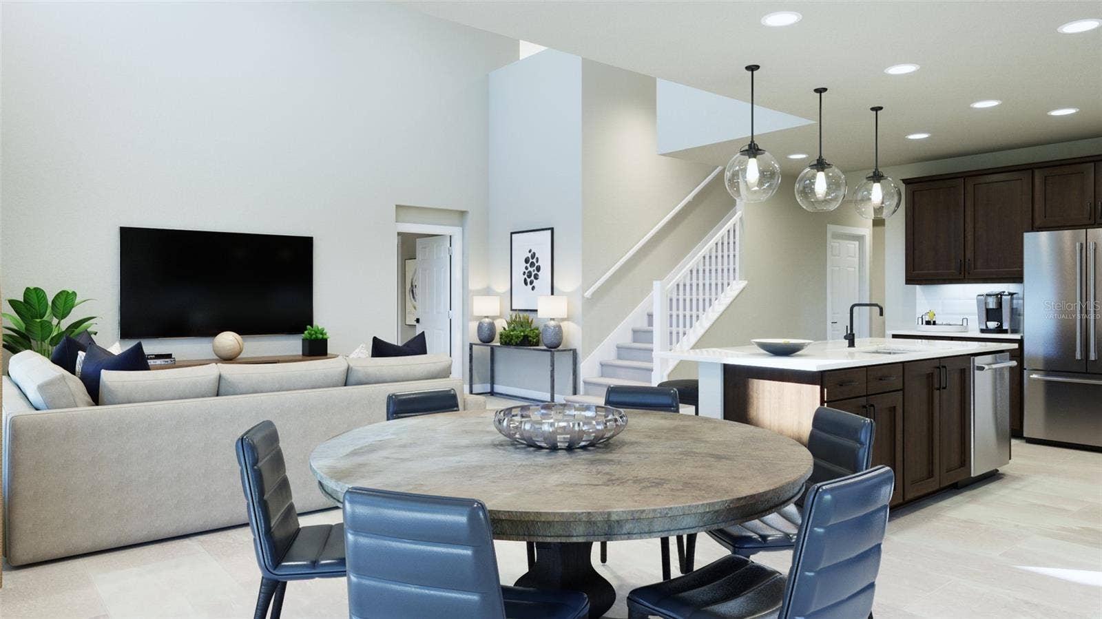 1827 LINK LOOP, St Cloud, FL 34771 Breakfast Nook Rendering (Virtually Staged)