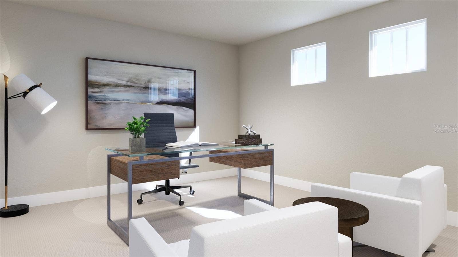 1827 LINK LOOP, St Cloud, FL 34771 Media Room Rendering (Virtually Staged)