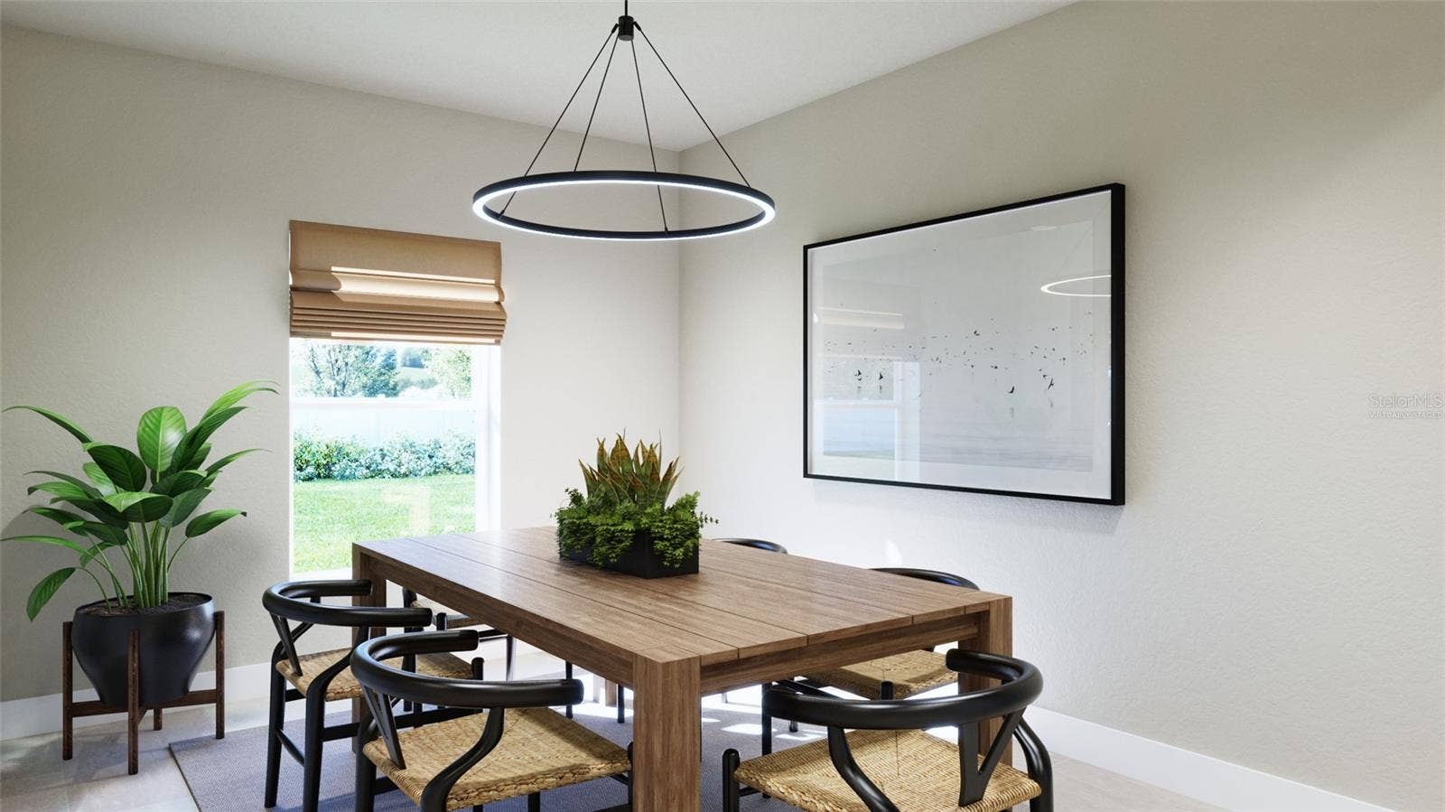1827 LINK LOOP, St Cloud, FL 34771 Dining Room Rendering (Virtually Staged)