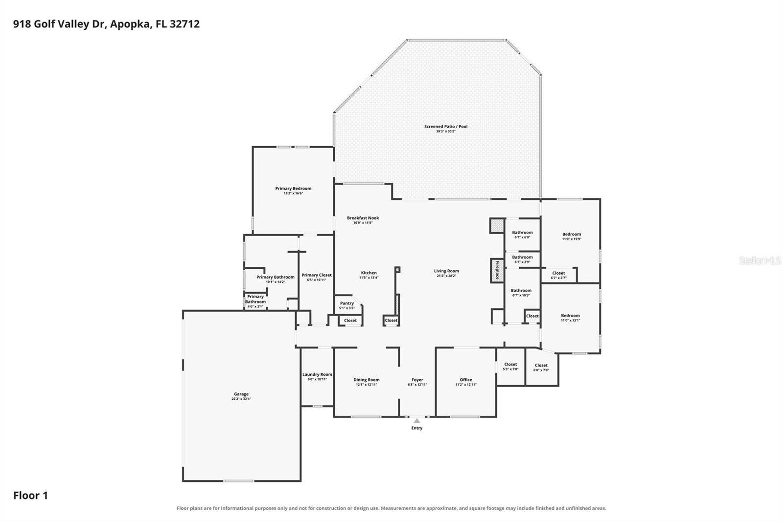 918 GOLF VALLEY DRIVE, Apopka, FL 32712 918 GOLF VALLEY DRIVE, Apopka, FL 32712