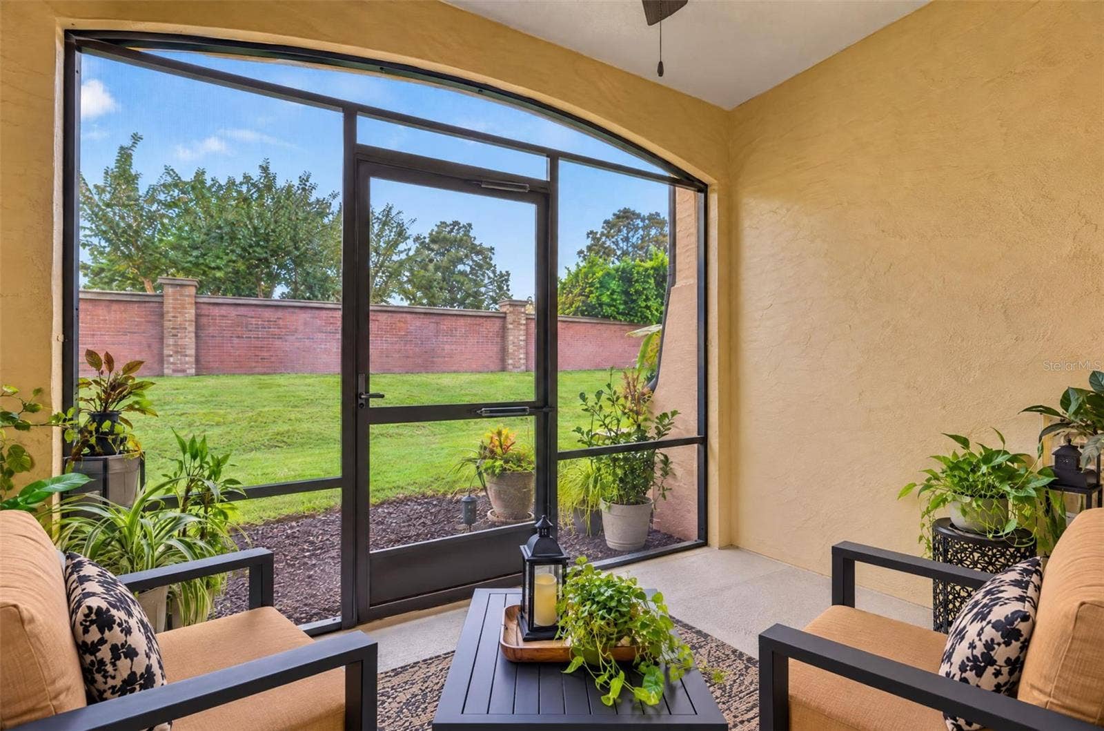 1357 BENEVOLENT STREET, Maitland, FL 32751 Private screened patio off the kitchen