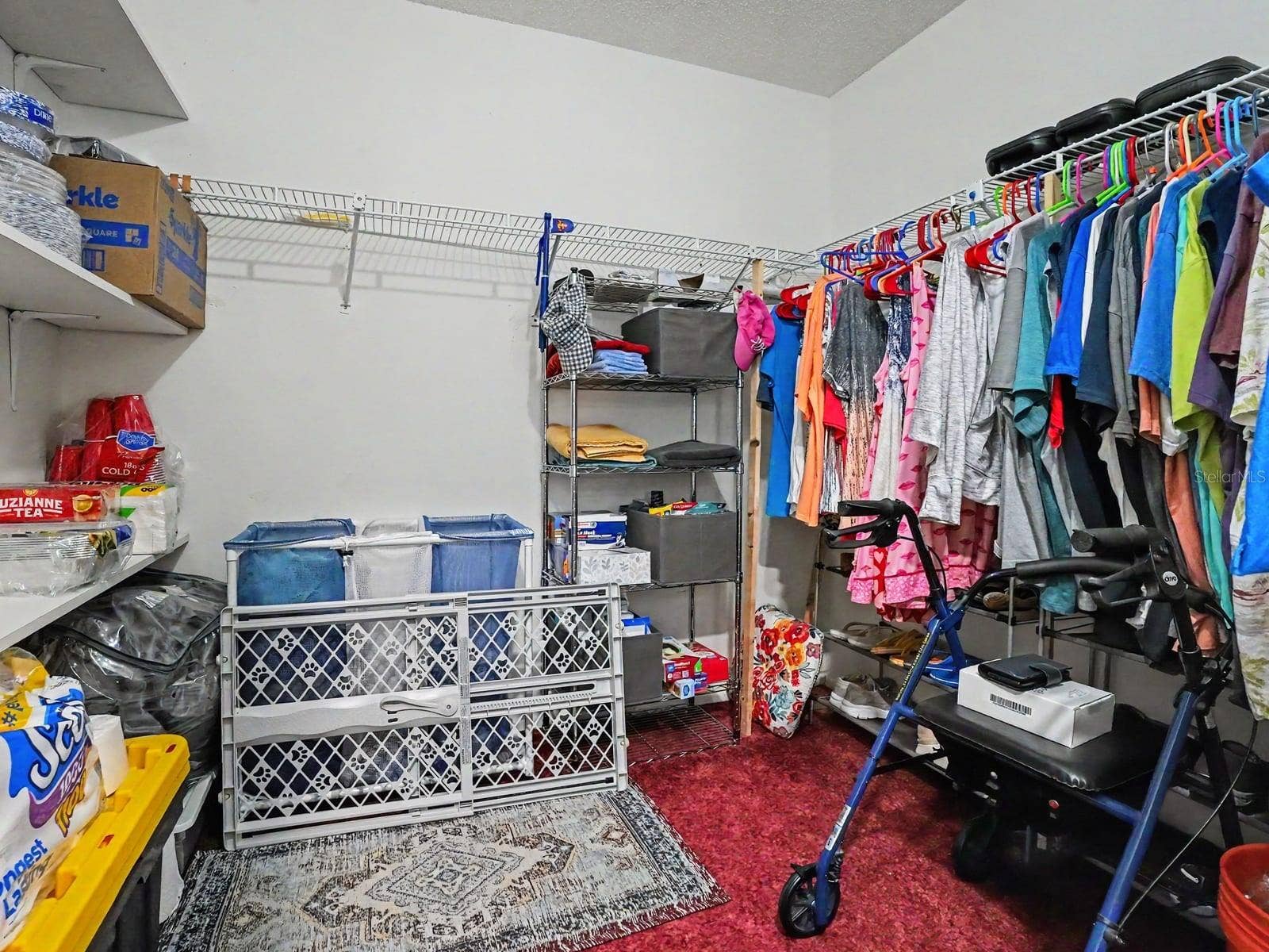 Spacious Laundry Room with Extensive Storage & Organization