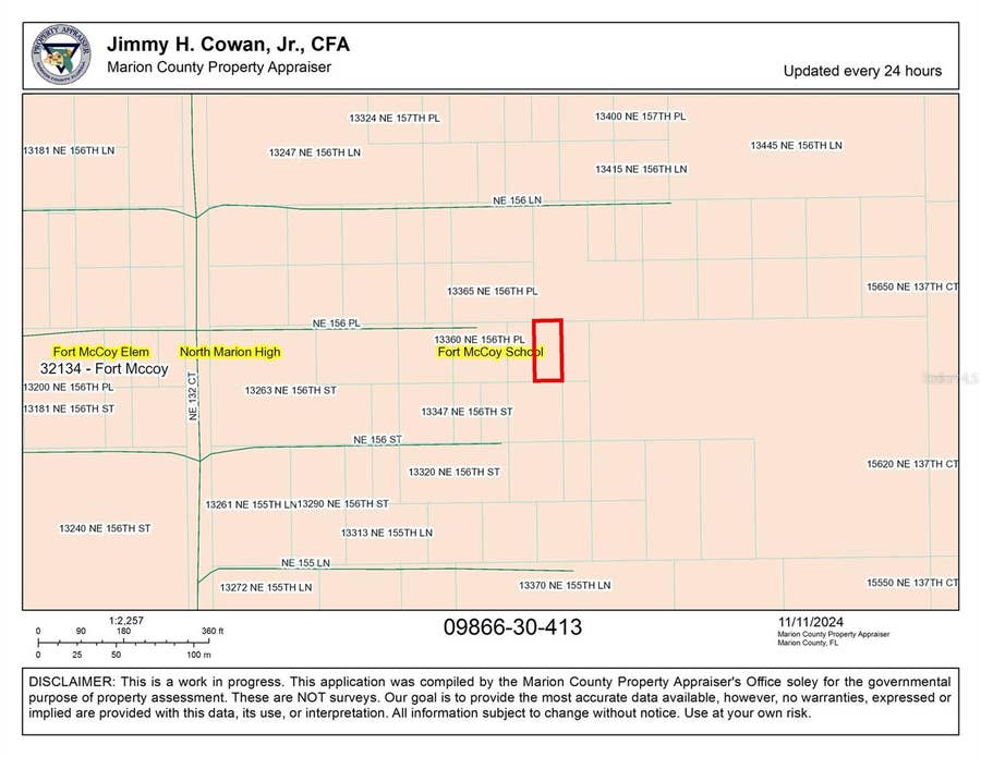 Property photo for TBD NE 156TH PLACE, Fort Mc Coy, FL