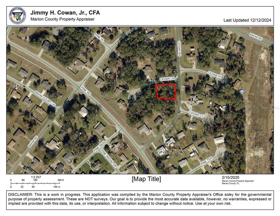 Property photo for CEDAR RD, Ocala, FL