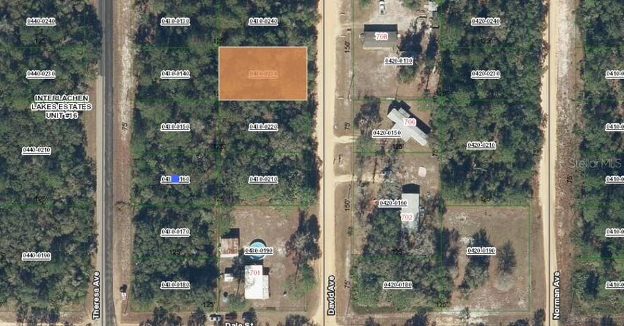 Property photo for 00 DAVID AVE, Interlachen, FL