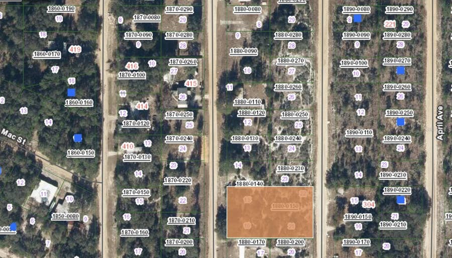 Property photo for 00 ANNETTE AVENUE, Interlachen, FL