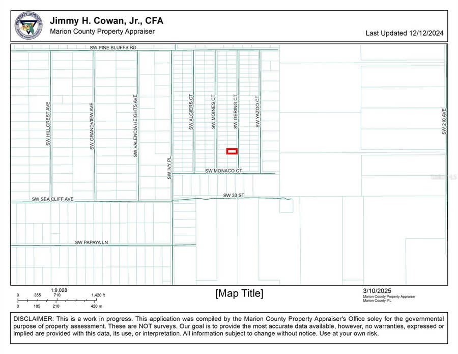 Property photo for 0 SW GERING COURT, Dunnellon, FL