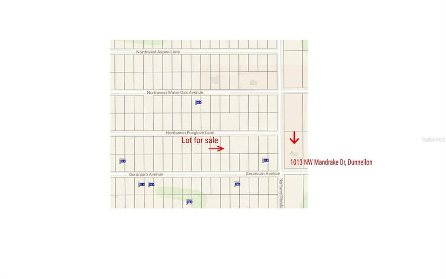 Property photo for TBD NW FOXGLOVE LANE, Dunnellon, FL