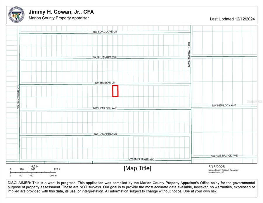 Property photo for 0 NW BANYAN LANE, Dunnellon, FL