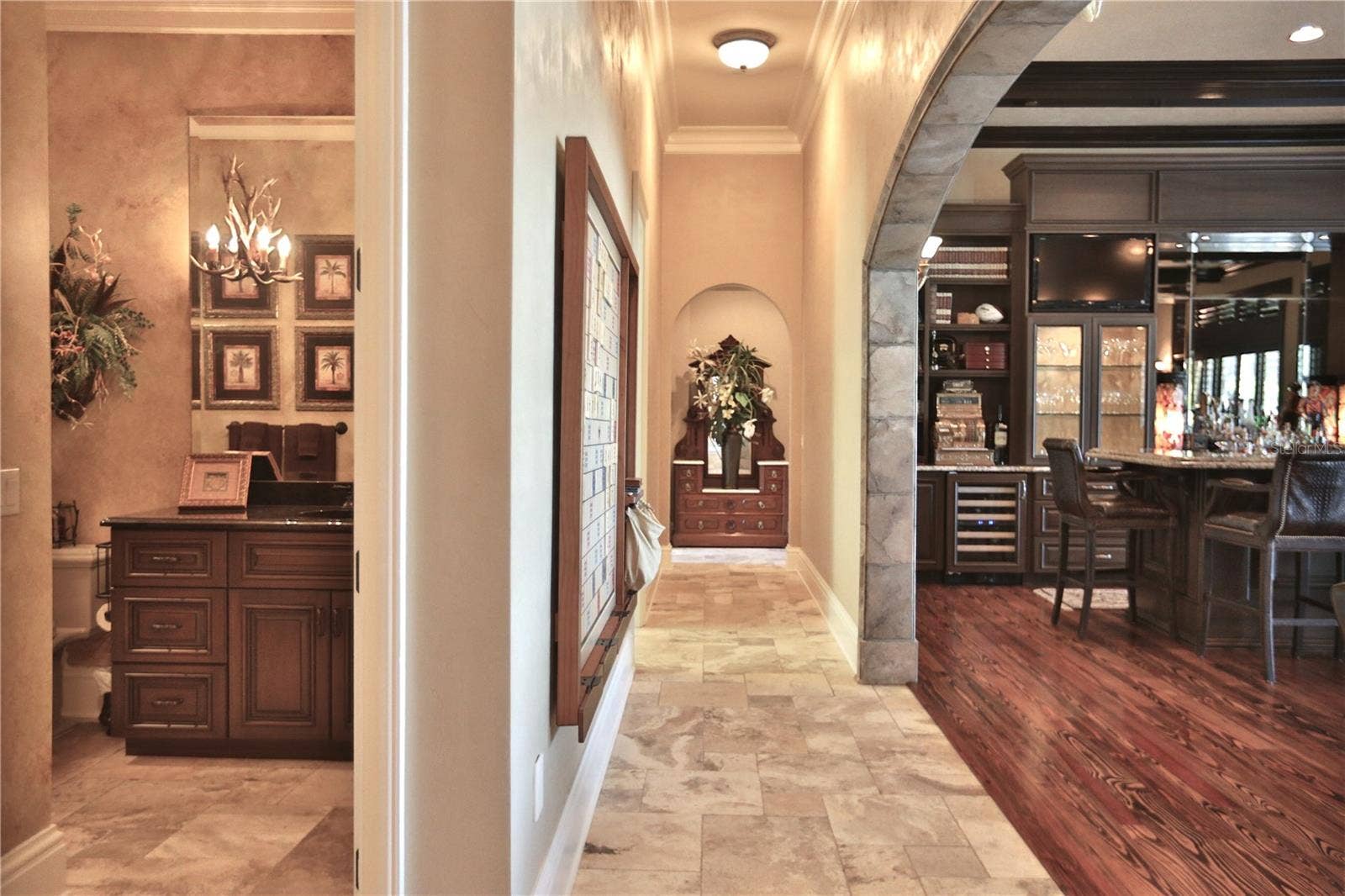 15305 NW HWY 320, Micanopy, FL 32667 Hall to Entertainment Room - Owners Suite, Laundry Room