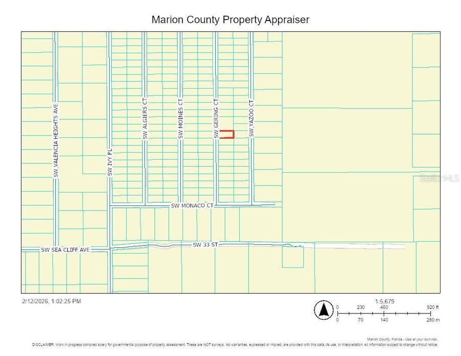 Property photo for 0 SW GERING COURT, Dunnellon, FL