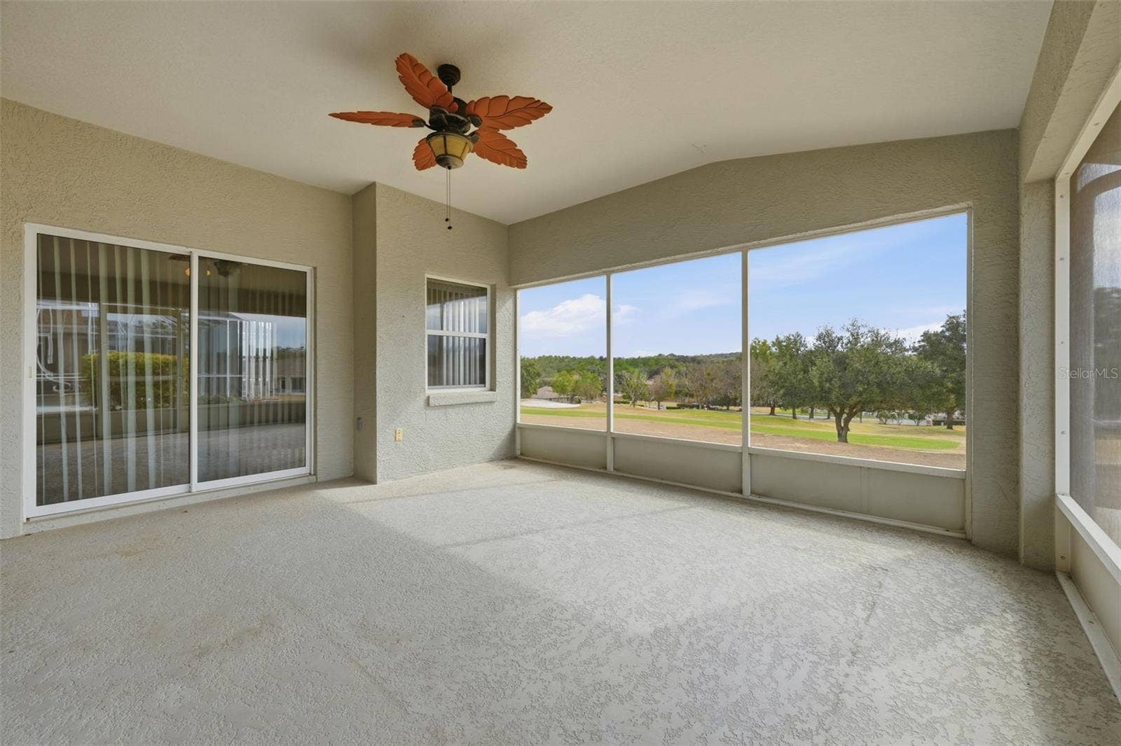 2311 N ANDREA POINT, Lecanto, FL 34461 Lanai with sliders from primary bedroom