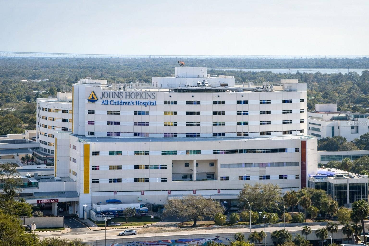 400 CENTRAL AVENUE, #2603, St Petersburg, FL 33701 City View of Nearby John Hopkins Childrens Hospital