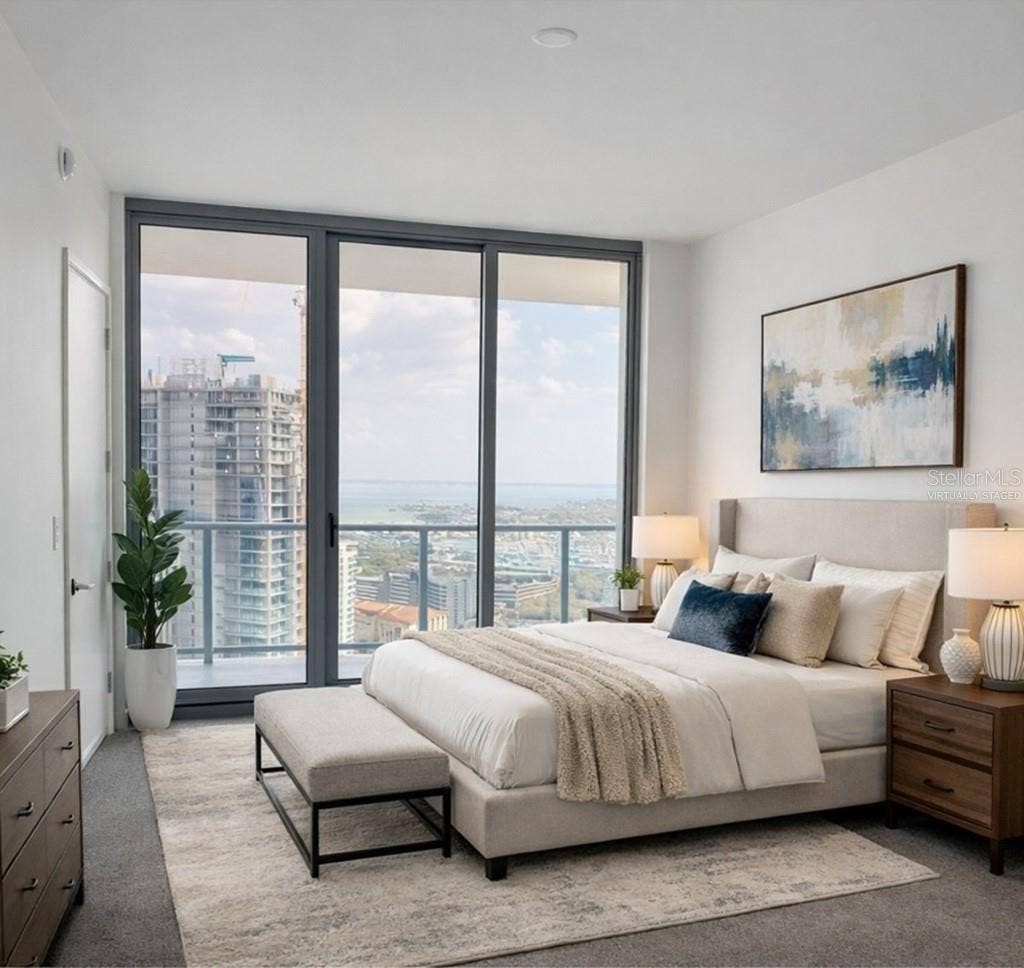 400 CENTRAL AVENUE, #2603, St Petersburg, FL 33701 Bedroom #2 - Virtually Staged