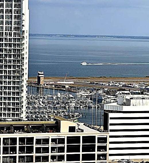 400 CENTRAL AVENUE, #2603, St Petersburg, FL 33701 Balcony View of Tampa Bay