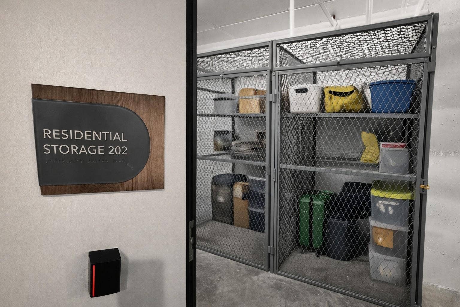 400 CENTRAL AVENUE, #2603, St Petersburg, FL 33701 Amenities - Residential Storage Cage Included with Unit 2603