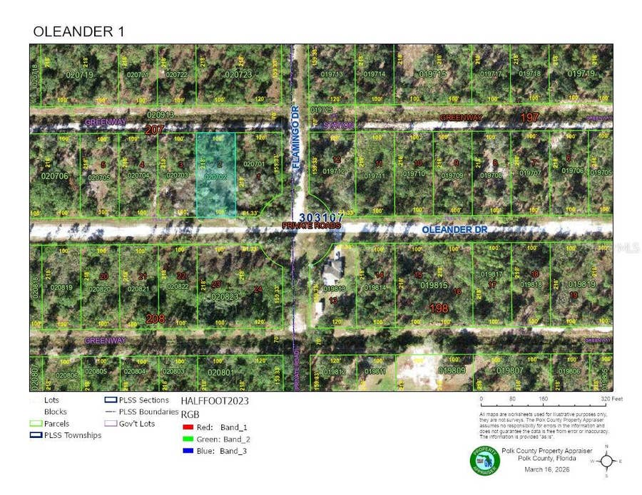 Property photo for TBD OLEANDER DRIVE, Indian Lake Estates, FL