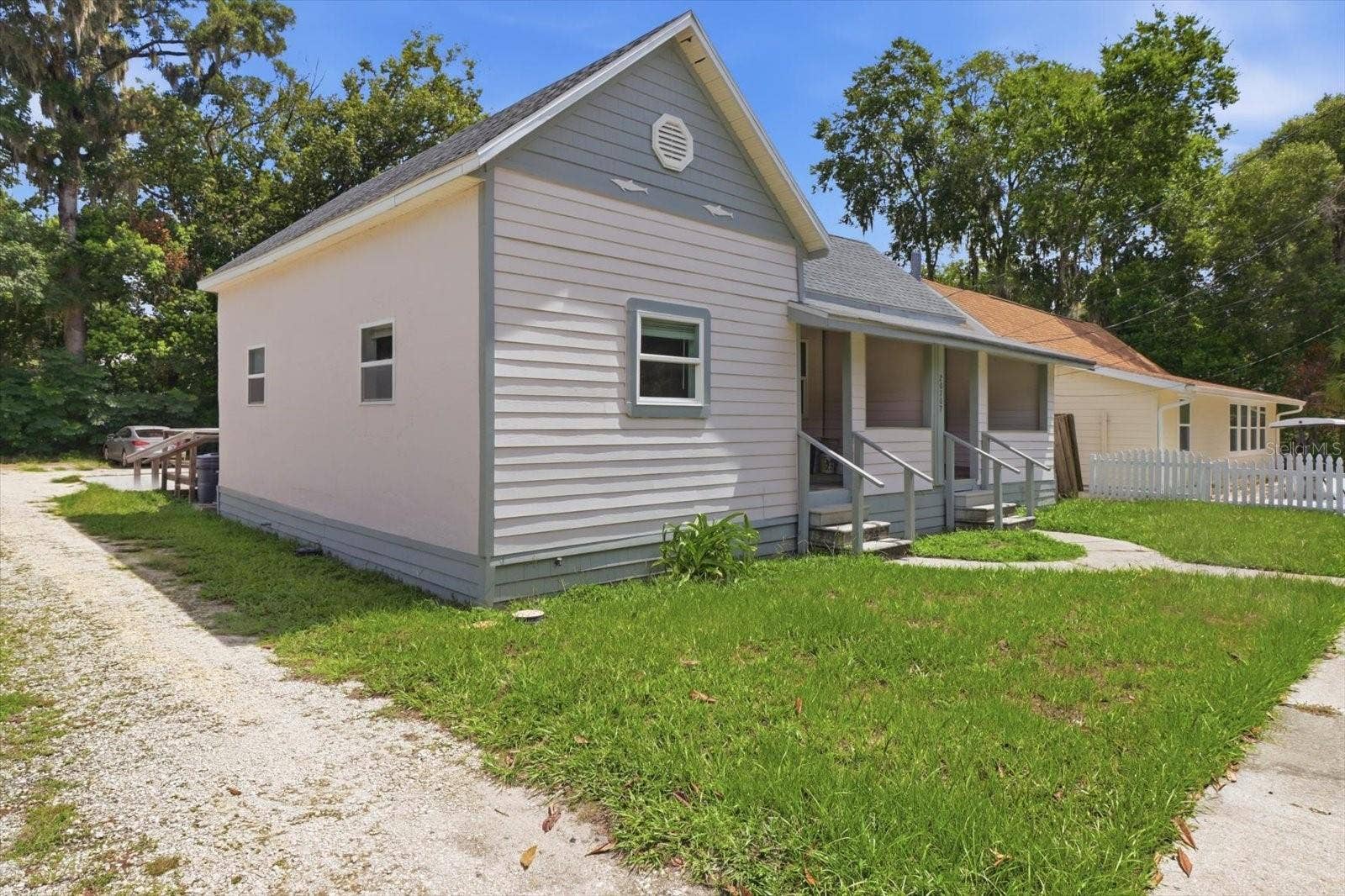 20707 WALNUT STREET, Dunnellon, FL 34431 SW corner from Walnut Street View