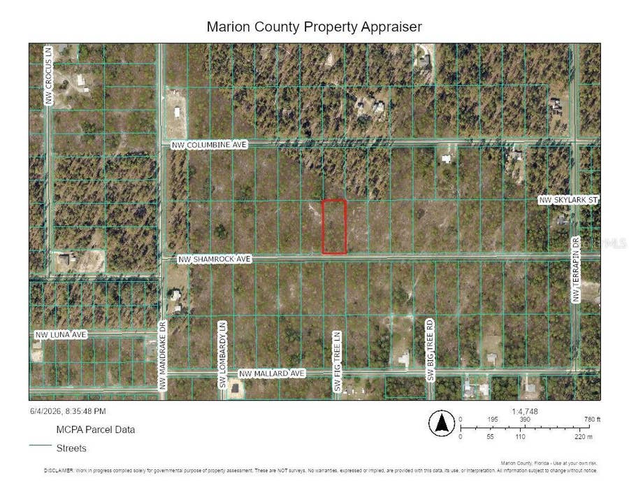 Property photo for NW SHAMROCK AVENUE, Dunnellon, FL
