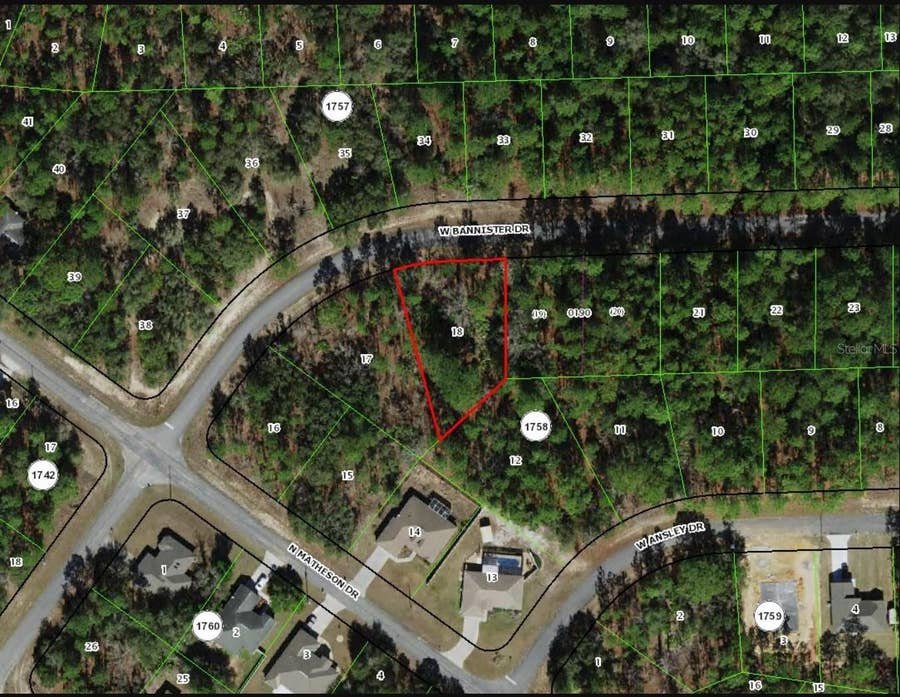 Property photo for 968 W BANNISTER DRIVE, Citrus Springs, FL